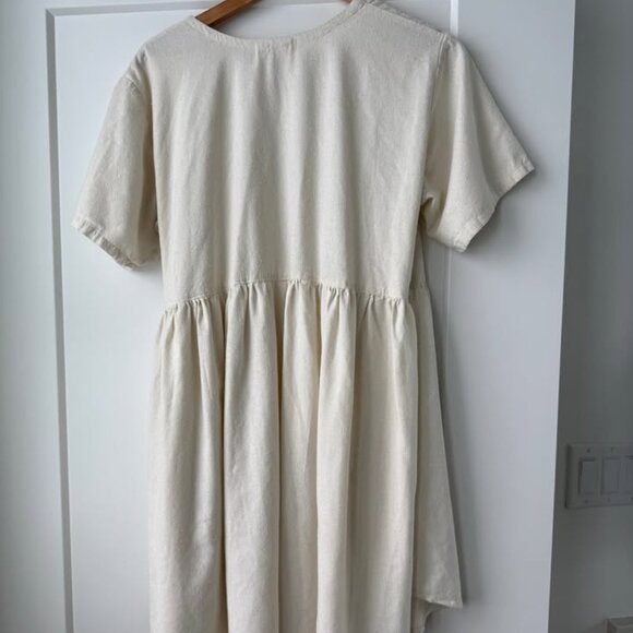 Bees & Bones Hawthorn 100% raw silk m/l - Picture 2 of 3
